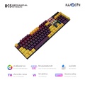 IWACHI IK5 คีย์บอร์ดไฟ RGB Mechanical Keyboard Blue Switch Full-size 104 ปุ่ม