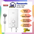 Midea DH-3RL1MW Pemanas Air Segera Tanpa Tangki, 3600W, Kelabu
