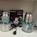 Máy xay thịt Nineshield KB-M6 - Cối thủy tinh 2L, đa năng với nhiều tính năng an toàn