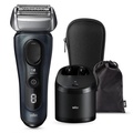 BRAUN 9556CC シリーズ9 Pro+ 電気シェーバー 4枚刃 100%防水 LEDディスプレイ付き シルバー