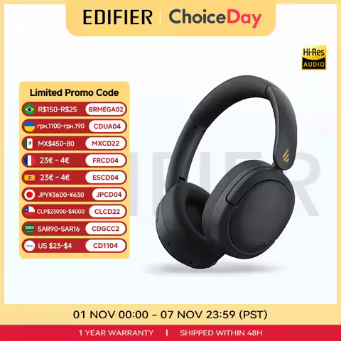 Edifier W800BT Pro หูฟังไร้สายแบบครอบหู Bluetooth V5.4 ตัดเสียงรบกวน