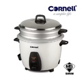 Cornell CRC-CS102ST Pemasak Nasi 1.8L Perak - Kapasiti Besar, Penggunaan Mudah dan Hemat Energi