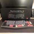 Keychron Q8 Pro - Keyboard Mekanis Nirkabel 65% Alice Layout (Carbon Black)