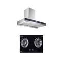 เครื่องดูดควันกระโจมติดผนัง TECNOGAS TNP HD 90-N3 สีเงิน