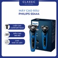 Máy cạo râu Philips S5444/03 - Cạo khô và ướt, màu xanh dương - đen, pin sạc NiMH