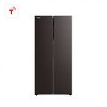 โตชิบา ตู้เย็น ไซด์บายไซด์ รุ่น GR-RS600WI-PMT(37) ขนาด 16.2 คิว สีเทาซาติน