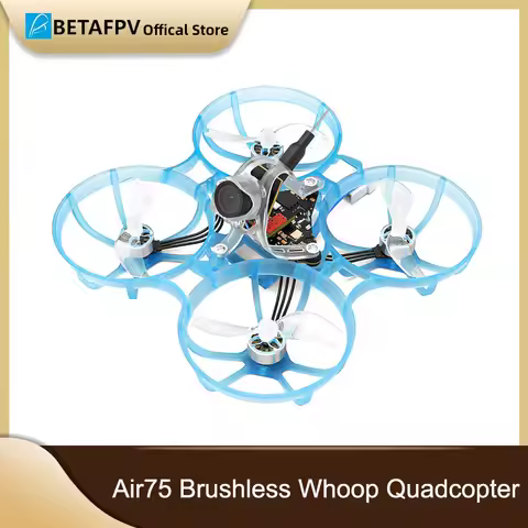 BetaFPV Air75 - Quadcopter Không Chổi Than Whoop 75mm, Dung Lượng Pin 450mAh, Thời Gian Bay 6.5 Phút