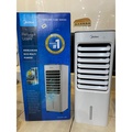 Air Cooler Midea AC100-18B 700mm x 265mm x 280mm, Putih, 3 Tetapan Kekuatan Angin, HEPA Filter, Ionizer, Humidifier