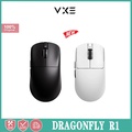 vxe R1 SE Wireless Gaming Mouse - Hitam/Putih