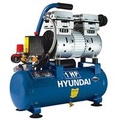 Máy nén khí không dầu Hyundai AH1-110 - Dung tích 10L, Công suất 1HP, Lưu lượng 80 lít/phút