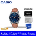 Casio MTP-V005L-2B5UDF Jam Tangan Analog Pria Biru