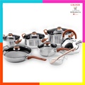 Oxone OX-933 Panci Set Stainless Steel 12+2 Pcs