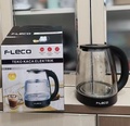 Fleco F-818 Teko Listrik Kaca - Pemanas Air Praktis