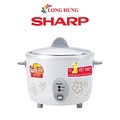 Nồi cơm nắp rời Sharp KSH-D19V 1.8 lít, màu trắng xanh, công suất 700W