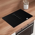 Bếp Từ Bosch PVQ731F15E Serie 8 - Bếp Từ Kết Hợp Hút Mùi 4 Vùng Nấu, Kích Thước 70cm