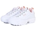 รองเท้า FILA Disruptor 2 Premium สไตล์ลำลอง Unisex สีขาว/เบจ