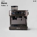 BENO PRO-FLEX เครื่องชงกาแฟเอสเพรสโซ่ บด ชง ตีฟองในเครื่องเดียว