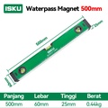 isku Spirit Level Waterpass Magnet 60CM Waterpass