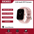 Skmei B56 Smartwatch Sport Layar Sentuh 1.83 Inci IP67 Panggilan Bluetooth - Hitam, Putih, Biru, Pink