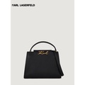 karl lagerfeld K/SIGNATURE MEDIUM TOP HANDLE BAG กระเป๋าถือ