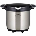 Nồi ủ Thermos KBG-4500-CS 4.5L - Màu bạc, Dung lượng lớn, Giữ nhiệt chân không