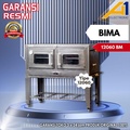 Oven Gas Bima 12060 - Oven Gas Berkualitas Dengan 2 Pintu dan Sensor Suhu