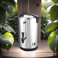 Krischef Water Boiler 11 Liter - Ketel Pemanas Air Stainless Steel 220V 1500W Silver