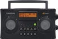 Sangean HDR-16 Black Hi-Fi System with Digital AM/FM HD Radio, 10 Preset Stations, and Dual Alarm