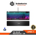 SteelSeries Apex 7 คีย์บอร์ดเกมมิ่งแมคคานิคอล ขนาดเต็ม ไฟ RGB สีดำ