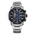 Jam Tangan Pria Expedition E6841 MC BTBBU Chronograph Stainless Steel Biru