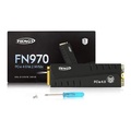 Fikwot FN970 2TB M.2 2280 PCIe Gen4 x4 NVMe 1.4 SSD (ヒートシンク付き) - 最大 7,400MB/s