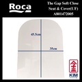 Roca The Gap Vanity Unit with 3 Drawers and Basin - Matt Blue, 700mm x 763mm