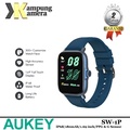 AUKEY Smartwatch 1 Pro SW-1P IP68 Tahan Air 1.69 Inci Layar TFT LCD Monitor Detak Jantung & SpO2 - Hitam