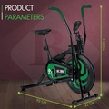 bg sport 8701 Sepeda Statis Air Bike