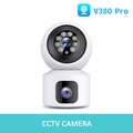 V380 Pro 8MP Full HD IP Camera Outdoor/Indoor, Kamera Pengawas Dengan Resolusi Tinggi dan Night Vision