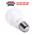Bóng đèn LED Sunhouse SHE-LEDA60AL-A6W, đui E27, thân nhôm, tiết kiệm 85% điện năng