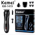 Kemei KM-1419 Alat Cukur Rambut Elektrik 3in1