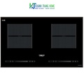 Bếp Từ Chefs EH-DIH322 - Bếp Từ Đôi 720x430mm, Công Nghệ Induction, Mặt Kính Eurokera