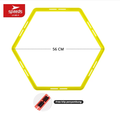 SPEEDS LX 005-8 Agility Ring Alat Latihan Ketangkasan Kaki Sepakbola Futsal - Merah, Biru, Kuning