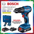 Bosch GSB180-LI Cordless Impact Drill 18V - Alat Bor Impak Tanpa Kabel dengan Teknologi Perlindungan Sel Bateri