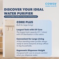 Coway Core Plus Penapis Air Reverse Osmosis (RO) - Floor-standing, 3.6L Panas & 7.1L Sejuk