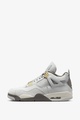 รองเท้า Air Jordan 4 Retro SE สำหรับผู้ชาย สีขาว-เทา ไซส์ 6-13