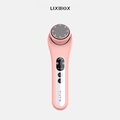Máy Đẩy Tinh Chất Dưỡng Trắng Halio Ion Hot & Cool Beauty Device - Màu Hồng, Trắng