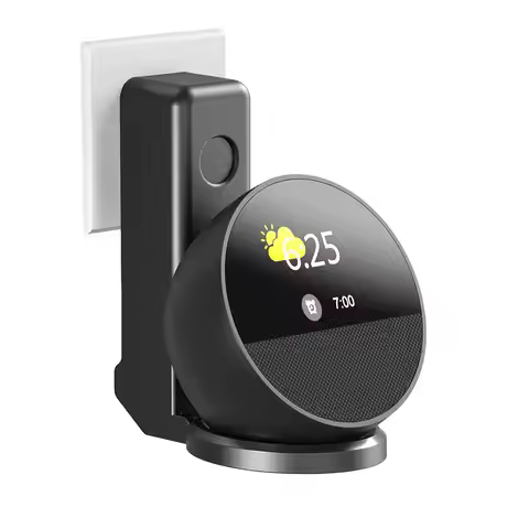 Amazon Echo Spot (2024 Release) 智能鬧鐘喇叭 黑色 2.83吋觸控螢幕 Alexa