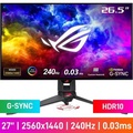 ASUS ROG Swift OLED PG27AQDM 26.5吋 QHD 240Hz 電競顯示器