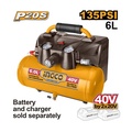 INGCO CACLI2003 ปั้มลมแบตเตอรี่ 40V ถังเก็บลม 6 ลิตร