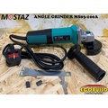 MOSTAZ MS03-100A 4" Angle Grinder 750W - Alat Potong Profesional untuk Bahan Berbeza