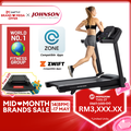 Horizon Fitness T101 - Jentera Lari Kardio dengan 10 Tahap Rintangan dan Paparan LED