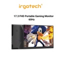 IRGOTECH 17.3 Portable Gaming Monitor - Layar IPS 240Hz, 100% sRGB, VESA Mountable