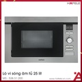 Lò Vi Sóng Hafele HM-B38D 25L Bạc, Kích Thước 52.1x31.1x42.5cm